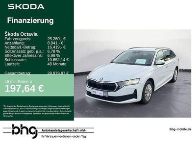 Weiß Gebraucht 2025 Skoda Octavia Essence Kombi | 25.260 € (Guter Preis)