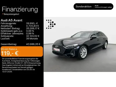 Gebraucht Audi A5 Sport 204 PS (150 kW) 2025 Mythosschwarz metallic Kombi