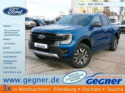 Neu Ford Ranger Wildtrack 279 PS (205 kW) 2025 Blau Pickup