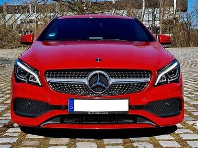 Second-hand Mercedes CLA180 Shooting Brake AMG line 122 CP (89 kW) 2018 Roșu Break