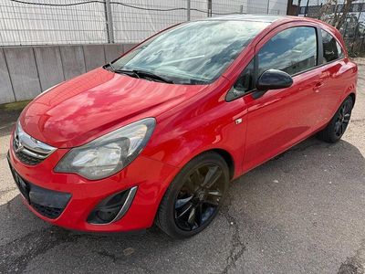 Gebraucht Opel Corsa Color Edition 101 PS (74 kW) 2012 Rot Kleinwagen