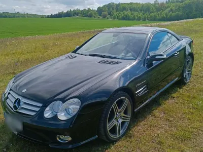 Gebraucht Mercedes SL350 AMG 272 PS (200 kW) 2007 Schwarz Cabrio