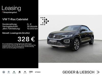 Usata VW T-Roc Cabriolet Style 150 CV (110 kW) 2021 Nero Cabrio