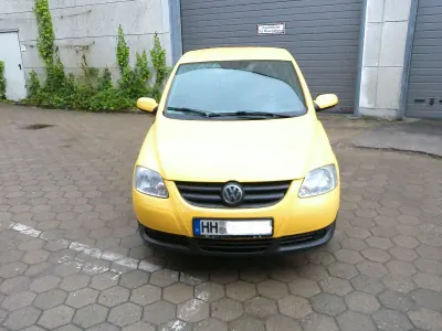Gebraucht VW Fox 54 PS (39 kW) 2006 Gelb Kleinwagen