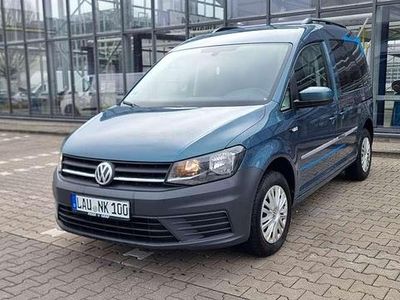 Gebraucht VW Caddy Trendline 75 PS (55 kW) 2019 Bambusgarden green metallic Van / Kleinbus