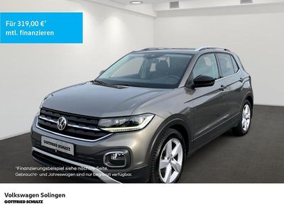 Grau Gebraucht 2019 VW T-Cross Style SUV | 18.150 € (Teuer)