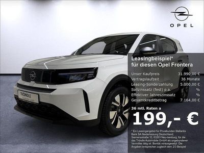 Neu Opel Frontera Edition 83 kW (113 PS) 2026 Weiß SUV