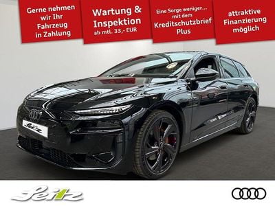 Neu Audi A6 e-tron Performance 269 kW (367 PS) 2025 Mythosschwarz metallic Kombi