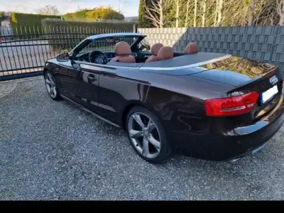 Używany Audi A5 Cabriolet 240 KM (176 kW) 2009 Brązowy Kabriolet
