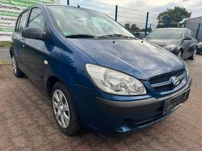 Gebraucht Hyundai Getz Team 67 PS (49 kW) 2008 Blau Kleinwagen