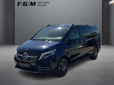 Gebraucht Mercedes V250 AMG 190 PS (139 kW) 2019 Cavansitblau metallic Van / Kleinbus