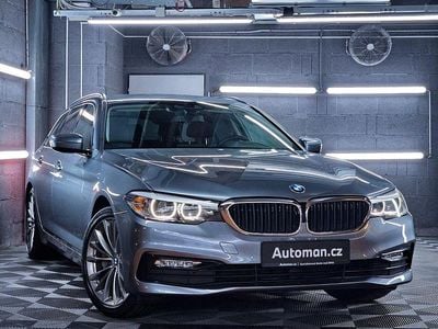 Usata BMW 530 Sport Line 265 CV (194 kW) 2017 Blu Station wagon
