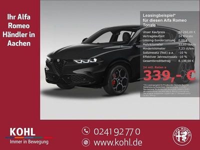 Neu Alfa Romeo Tonale Veloce 160 PS (117 kW) 2025 Schwarz SUV