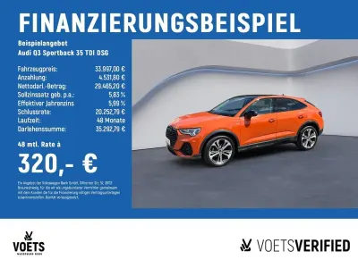 Gebraucht Audi Q3 Sportback S-Line 150 PS (110 kW) 2023 SUV