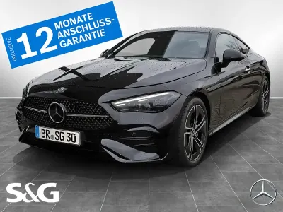 Gebraucht Mercedes CLE300 AMG 258 PS (189 kW) 2026 Metalliclack obsidianschwarz Coupé