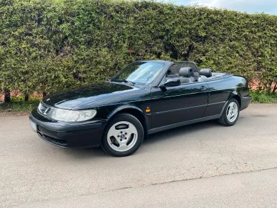 Używany Saab 9-3 Cabriolet 150 KM (110 kW) 2000 Czarny Kabriolet
