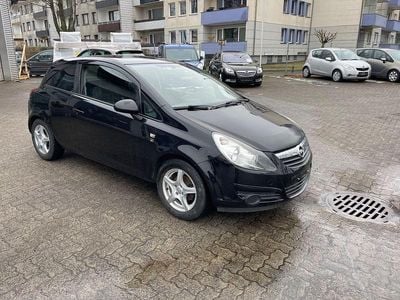Gebraucht Opel Corsa Edition 69 PS (50 kW) 2010 Schwarz Kleinwagen