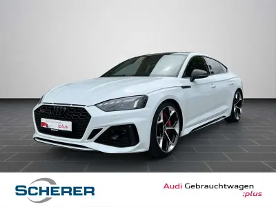 Gebraucht Audi RS5 Sportback Ambiente 450 PS (330 kW) 2023 Gletscherweiß metallic Limousine