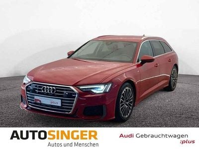 Rot Gebraucht 2022 Audi A6 S-Line Kombi | 42.780 € (Guter Preis)