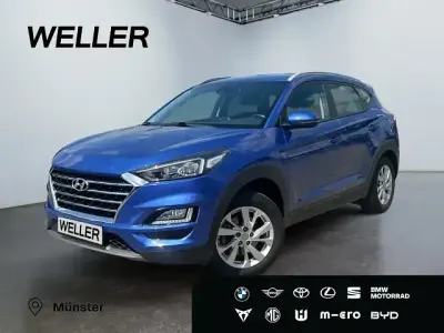Gebraucht Hyundai Tucson Trend 177 PS (130 kW) 2019 102)champion blue (blau SUV