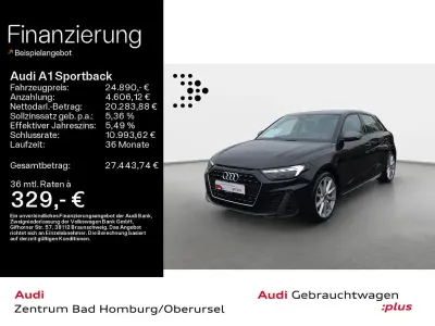Gebraucht Audi A1 Sportback S-Line 207 PS (152 kW) 2023 Schwarz Kleinwagen