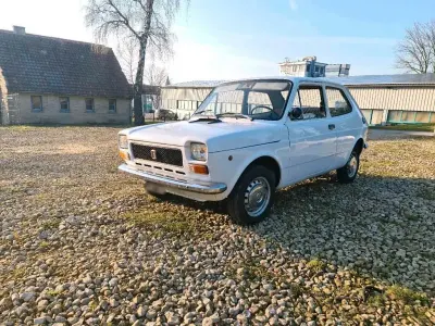 Brugt Fiat 127 1974 Hvid Hatchback