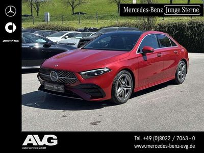 Brugt Mercedes A220 AMG 190 HK (139 kW) 2024 Rød Sedan
