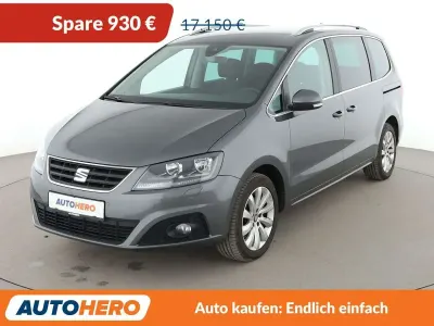 Gebraucht Seat Alhambra Style 150 PS (110 kW) 2015 Grau Van / Kleinbus