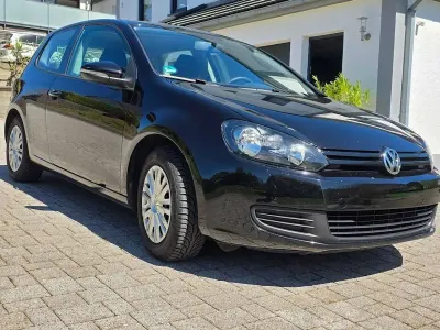 Gebraucht VW Golf VI Trendline 80 PS (58 kW) 2009 Schwarz Kleinwagen