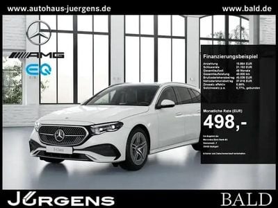 Gebraucht Mercedes E300 AMG 197 PS (144 kW) 2024 Weiss polarweiß Kombi