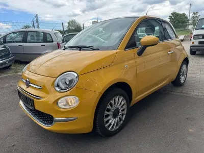 Gebraucht Fiat 500 Lounge 69 PS (50 kW) 2016 Gelb Kleinwagen