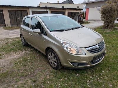 Gebraucht Opel Corsa Edition 80 PS (58 kW) 2009 Gold Kleinwagen