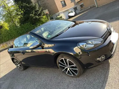 Gebraucht VW Golf Cabriolet Karmann 150 PS (110 kW) 2015 Schwarz Cabrio
