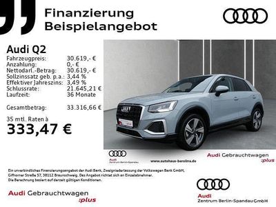 Gebraucht Audi Q2 Advanced Plus 150 PS (110 kW) 2025 Pfeilgrau perleffekt SUV