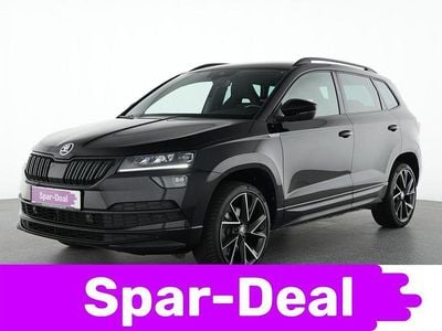 Gebraucht Skoda Karoq SportLine 150 PS (110 kW) 2021 Schwarz magic SUV