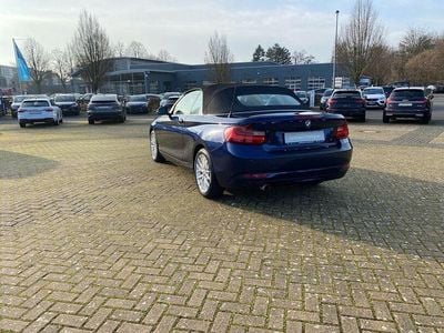 Gebraucht BMW 218 Advantage 136 PS (100 kW) 2017 Blau Cabrio