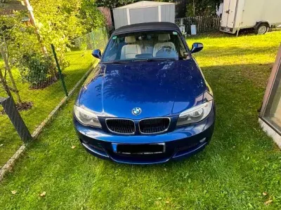 Gebraucht BMW 120 Cabriolet Sport Line 177 PS (130 kW) 2012 Blau Cabrio
