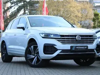 Usata VW Touareg R-line 286 CV (210 kW) 2019 Bianco SUV
