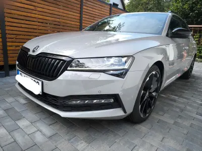 Gebraucht Skoda Superb SportLine 200 PS (147 kW) 2021 Grau Limousine