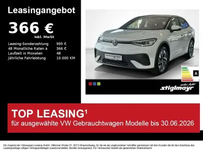 Begagnad VW ID.5 Pro 210 kW (286 HK) 2025 Vit SUV