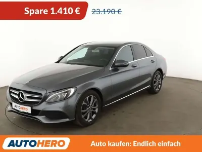 Gebraucht Mercedes C180 Avantgarde 156 PS (114 kW) 2018 Selenitgrau Limousine
