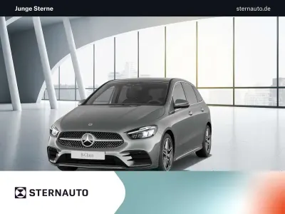 Gebraucht Mercedes B180 AMG line 136 PS (100 kW) 2023 Metalliclack mountaingrau Kleinwagen