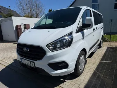 Occasion Ford Transit Custom 131 ch (96 kW) 2019 Blanc Monospace