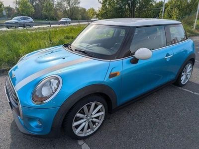 Begagnad Mini Cooper 136 HK (100 kW) 2016 Blå Halvkombi
