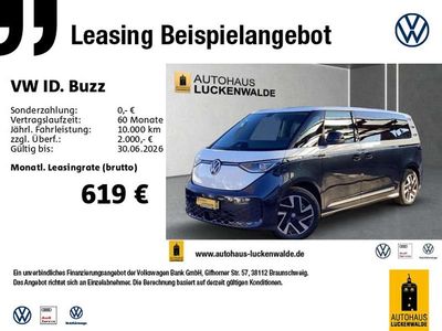 Neu VW ID. Buzz Pro 210 kW (286 PS) 2026 Candyweiß/ starlight blue met Van / Kleinbus