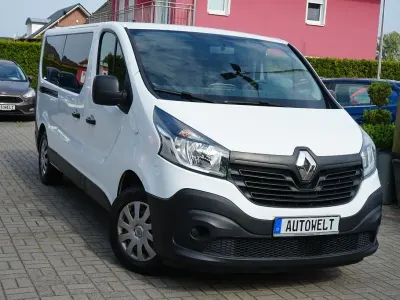 Gebraucht Renault Trafic Expression 125 PS (91 kW) 2018 Weiß Van / Kleinbus