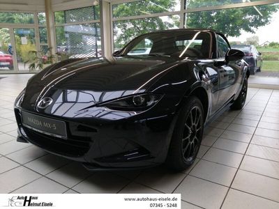 Neu Mazda MX5 Homura-Line 132 PS (97 kW) 2025 Jet black Cabrio