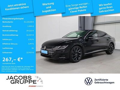 Gebraucht VW Arteon R-line 190 PS (139 kW) 2022 Schwarz Coupé