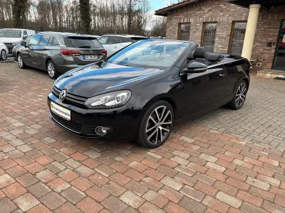 Gebraucht VW Golf Cabriolet Basis 160 PS (117 kW) 2012 Schwarz Cabrio