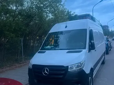 Gebraucht Mercedes Sprinter 163 PS (119 kW) 2018 Weiß Van